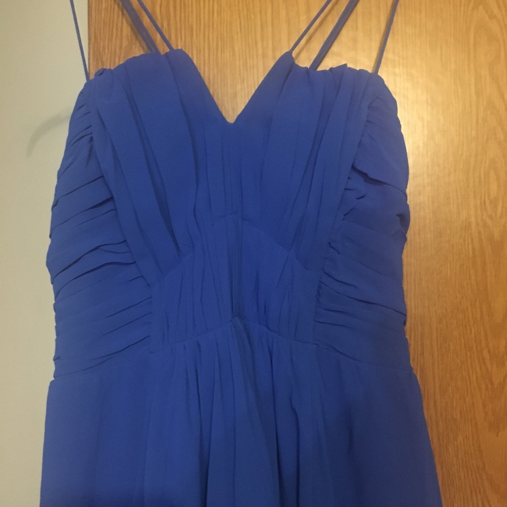 Size medium BKE royal blue dress from Buckle.